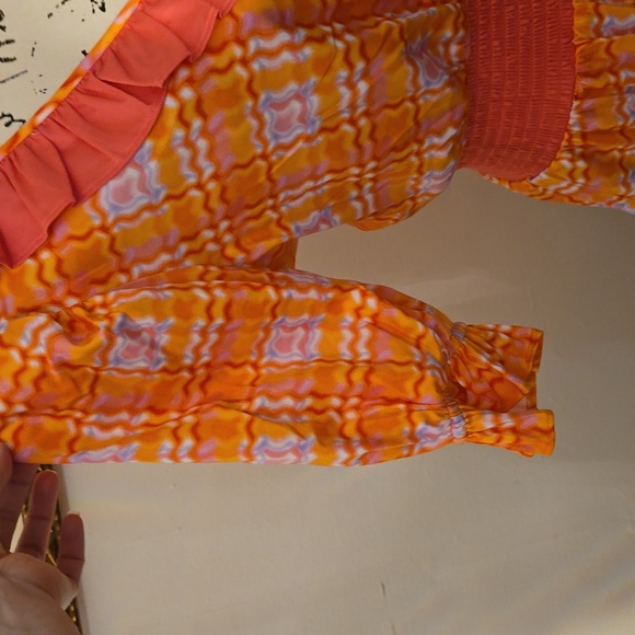 Alden Adair pink and orange Kelsey dress - Picture 4 of 9